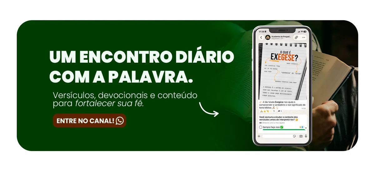 Canal de WhatsApp Academia de Pregadores